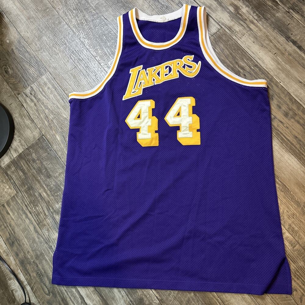 VINTAGE JERRY WEST LOS ANGELES LAKERS JERSEY #44 (70’s-80’s) Rare